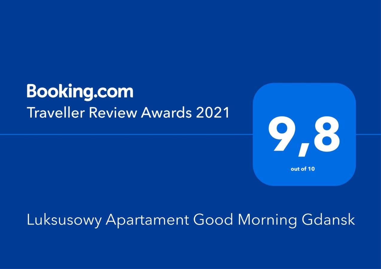 Luksusowy Apartament Good Morning Gdańsk Exterior foto